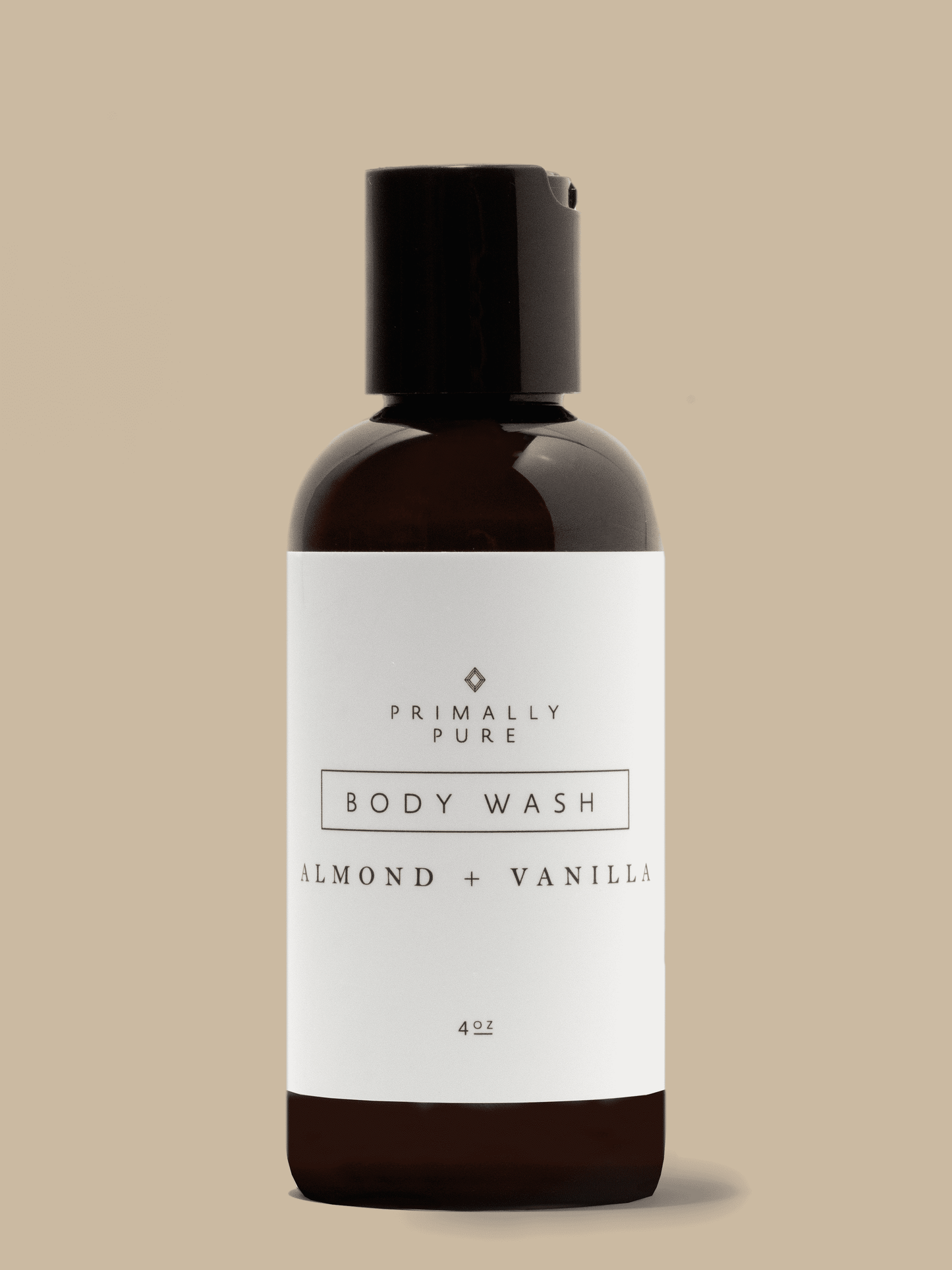 Body Wash Trio #3 (4oz) Body Wash Primally Pure Almond + Vanilla