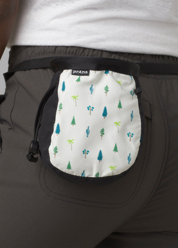 Prana Graphic Chalk Bag With Belt - Ascent Outdoors LLC
