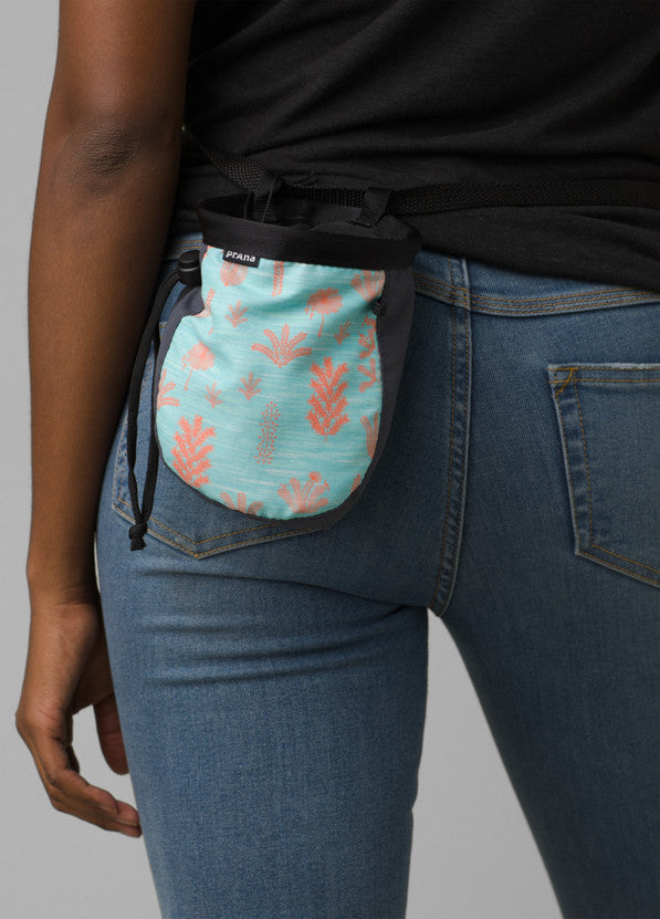 Prana Graphic Chalk Bag With Belt - Ascent Outdoors LLC