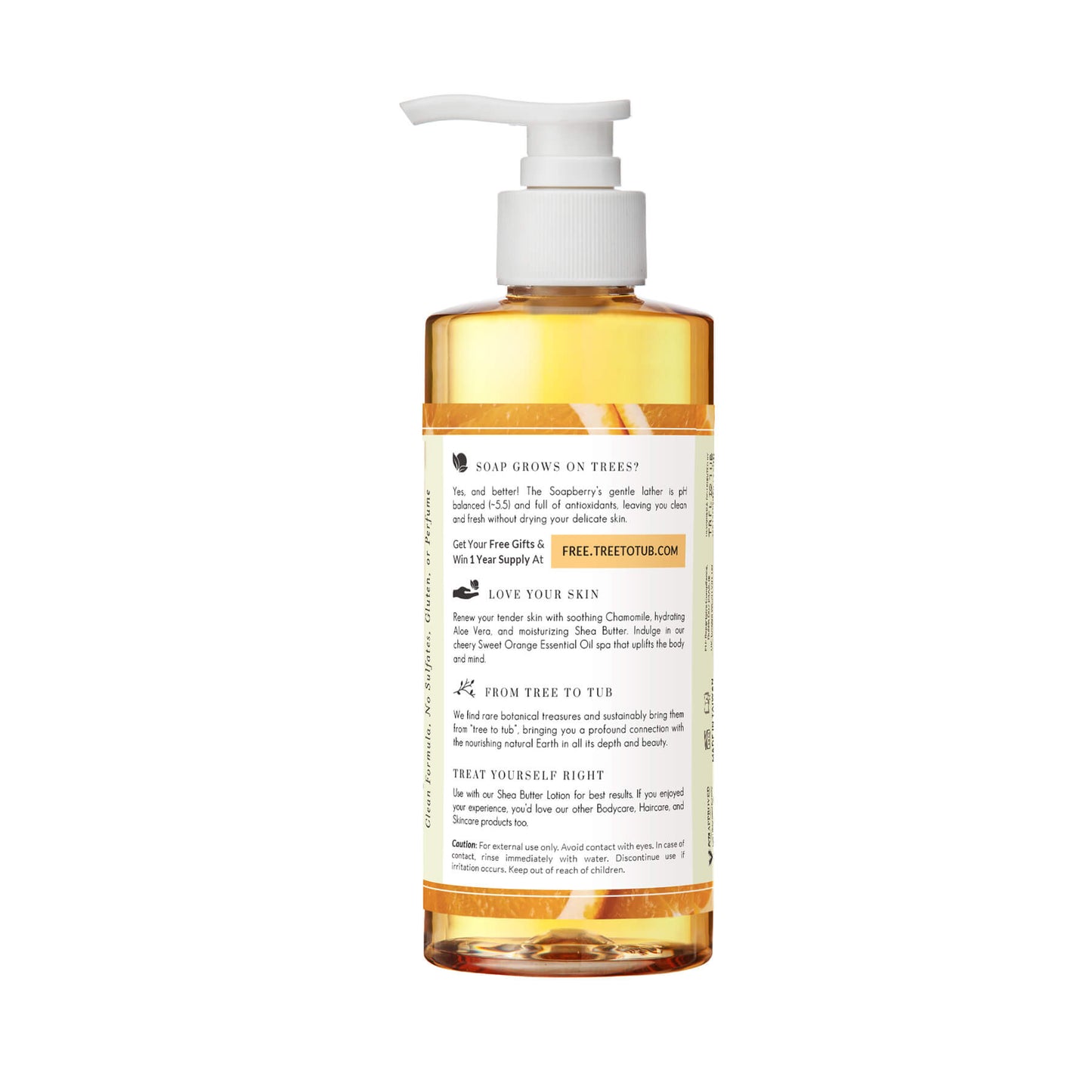 Vibrant Vitamin C Body Wash for Sensitive Skin
