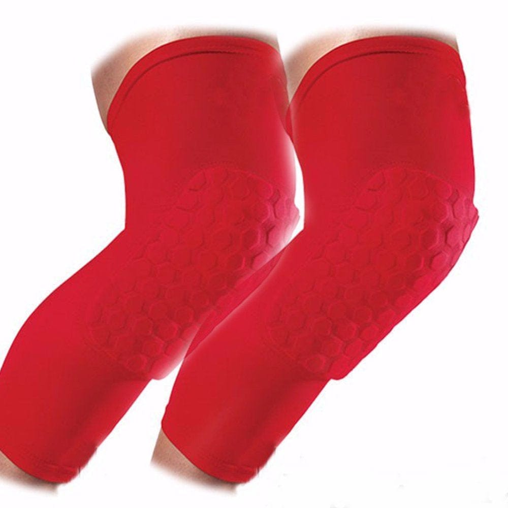CFR Knee Support Long Knee Pad Honeycomb Crashproof Basketball Protective Pads Leg Knee Long Sleeves Pair