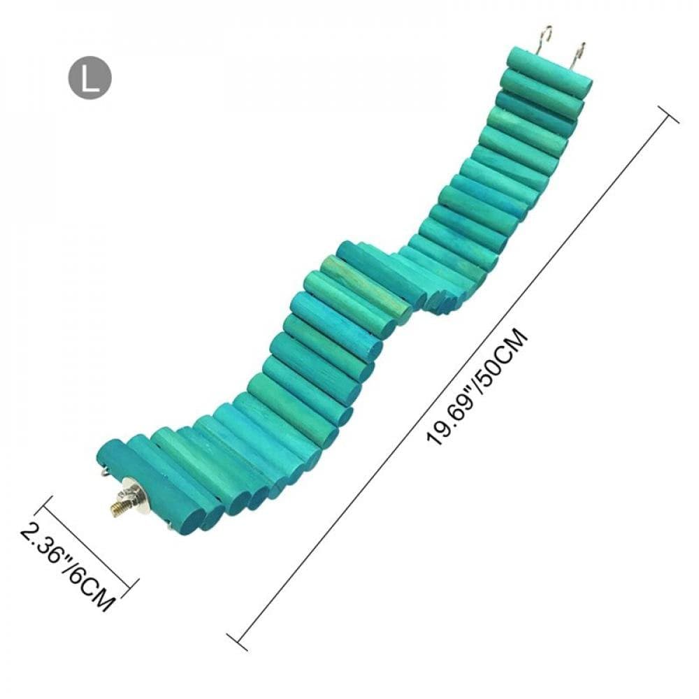 Clearance! Hamster Squirrel Golden Bear Parrot Ladder Stand Climbing Toy Solid Playing Accessories Products for Hamster Squirrel Guinea Pig