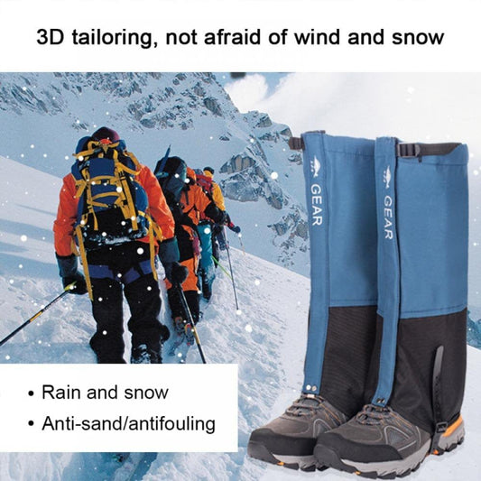 【Clearance!】Trail Leg Gaiters – Outdoor Camping Hiking Climbing Waterproof Snow Legging Gaiters Waterproof Snow Boot Gaiters for Hiking, Walking, Hunting, Mountain Climbing and Snowshoeing