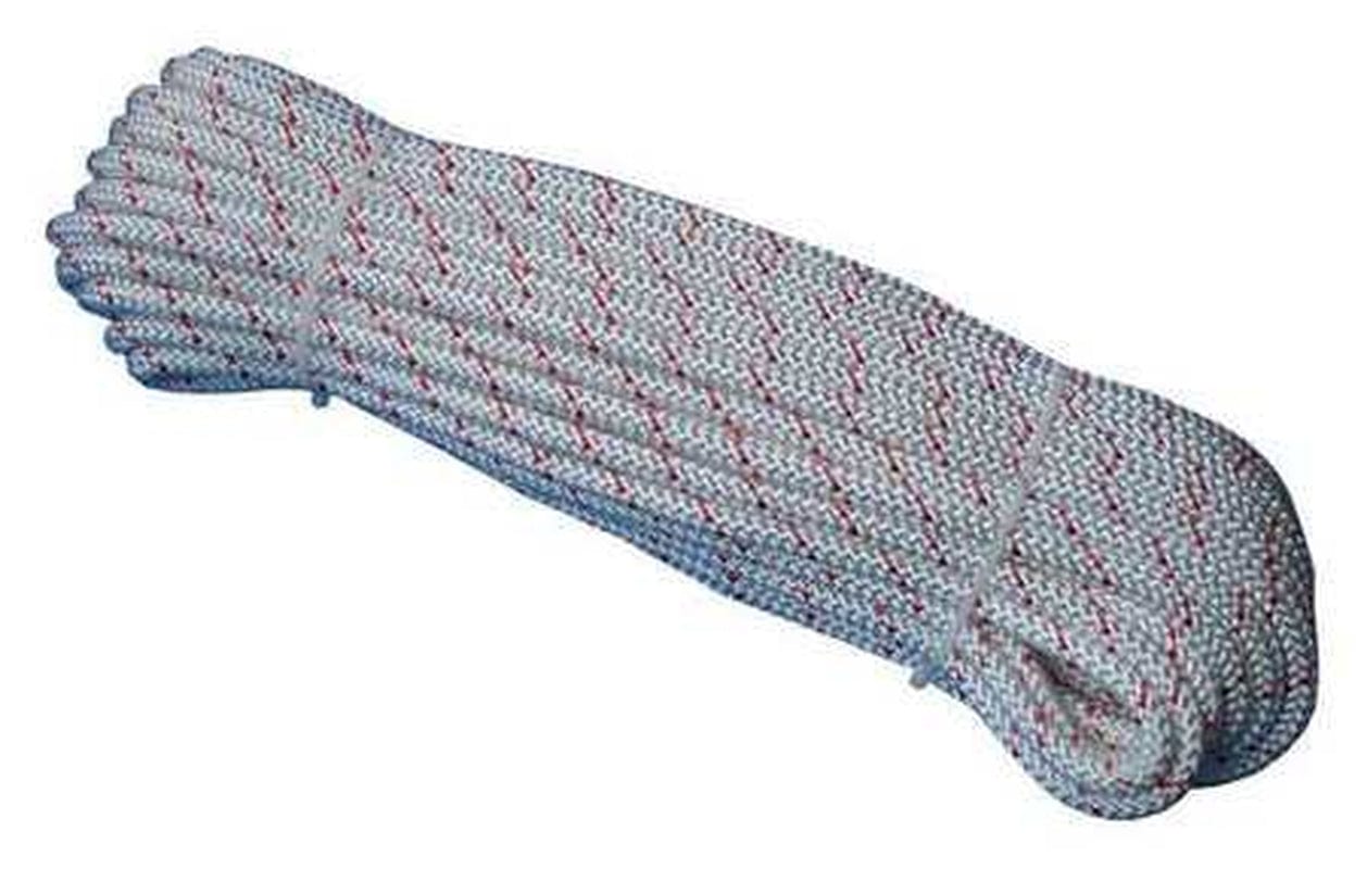 Climbing Rope,1/2 in X 120 Ft,12 Strand