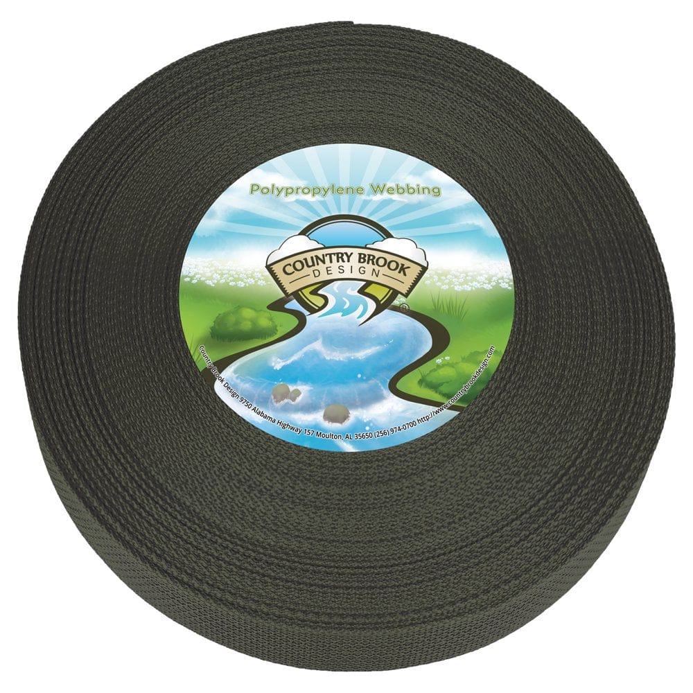 Country Brook Design® 1 Inch Pastel Pink Polypro Webbing, 10 Yards