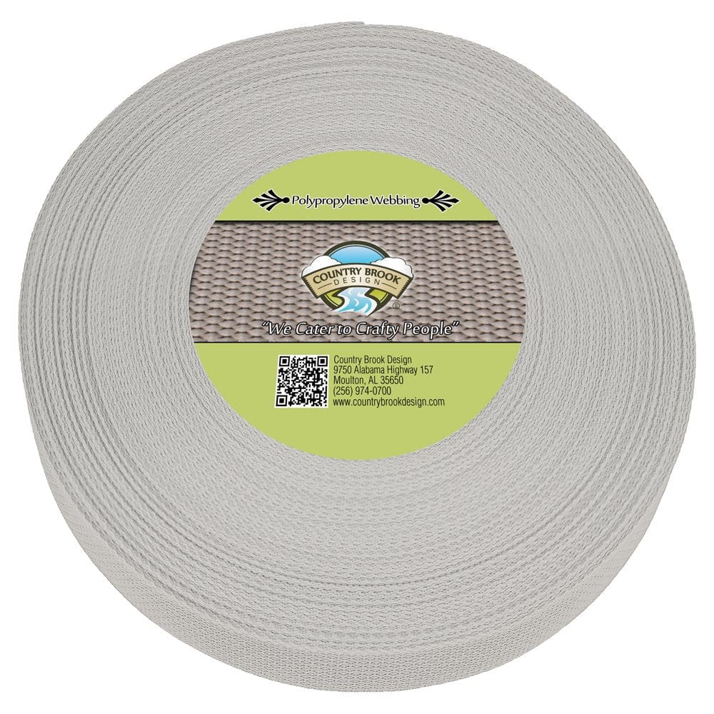 Country Brook Design® 3/4 Inch Royal Blue Polypro Webbing, 100 Yards