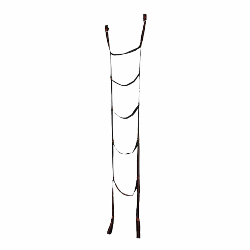 Dasbsug Outdoor Soft Ladder Tree Tent Suspended Tent Rope Ladder Webbing Ribbon Escape Training Fire Rescue Climbing Portable