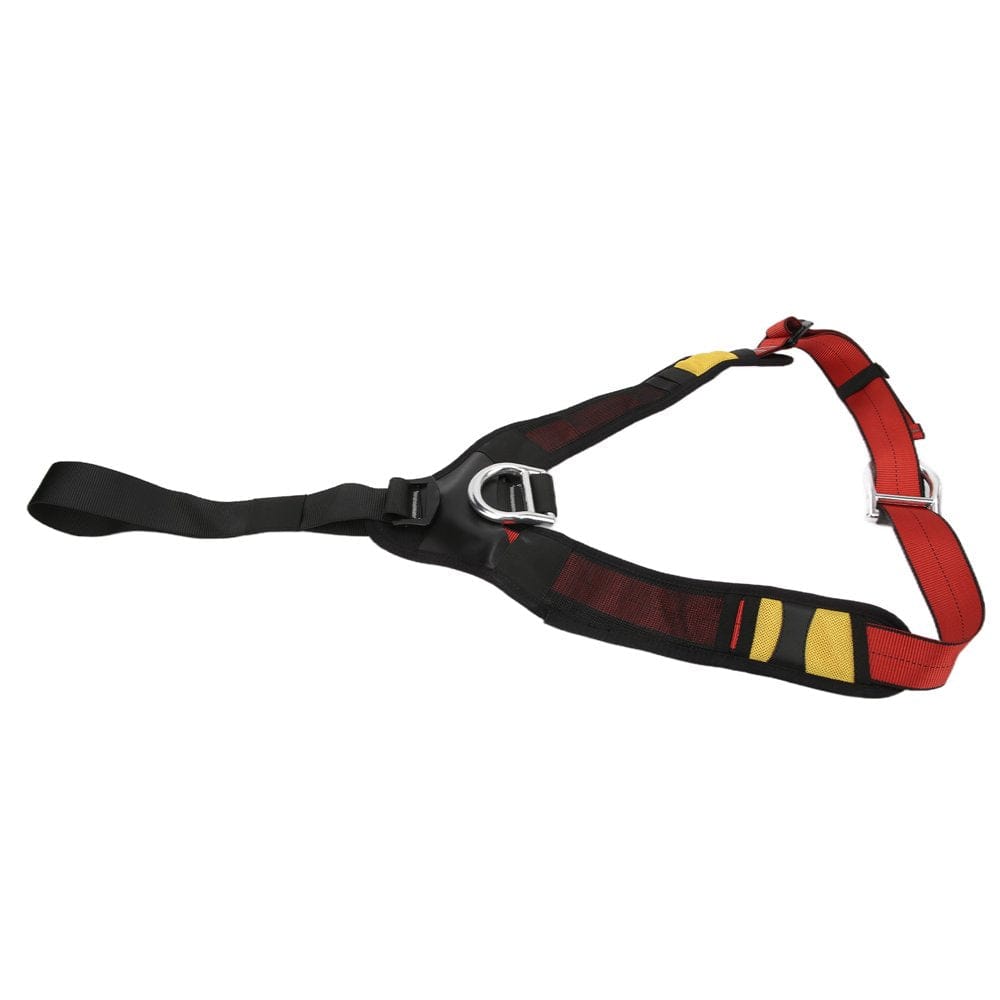 EBTOOLS Camnal Adjustable Shoulder Strap with Carabiner for Outdoor Rock Climbing Sitting Harness,Rock Climbing Shoulder Strap with Carabiner,Rock Climbing Adjustable Shoulder Strap