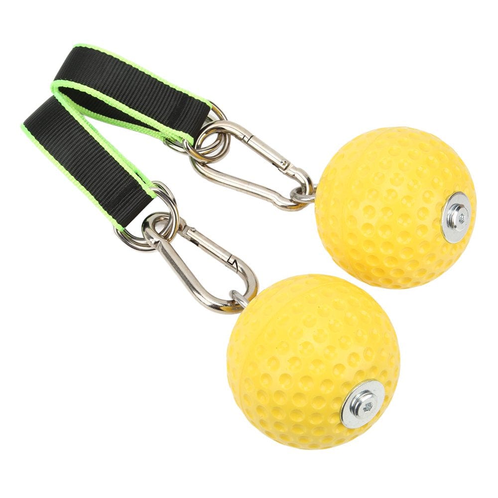 EOTVIA Climbing Pull up Hand Grips Ball Set with Webbing Buckle Fitness Non Slip Arm Strength Training Exercise Ball,Fitness Equipment,Pull up Grips Ball