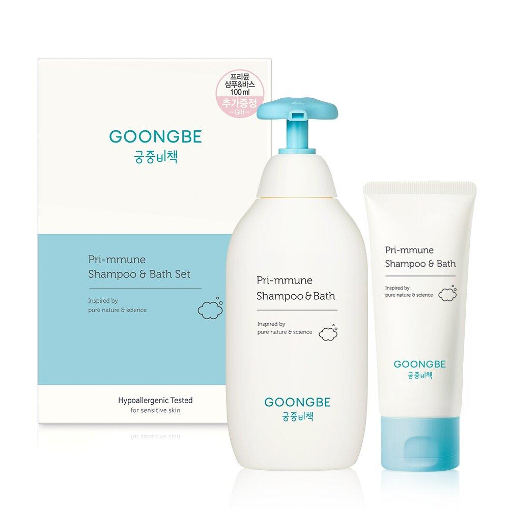 GOONGBE Pri-mmune Shampoo & Bath 350mL+100mL Special Set
