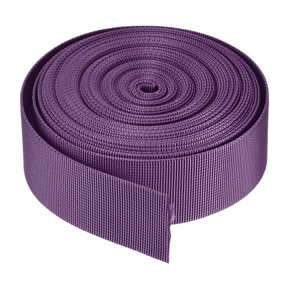 Flat Nylon Webbing Strap 1.5 Inch 10 Yards Dark Blue for Backpack, Luggage-Rack