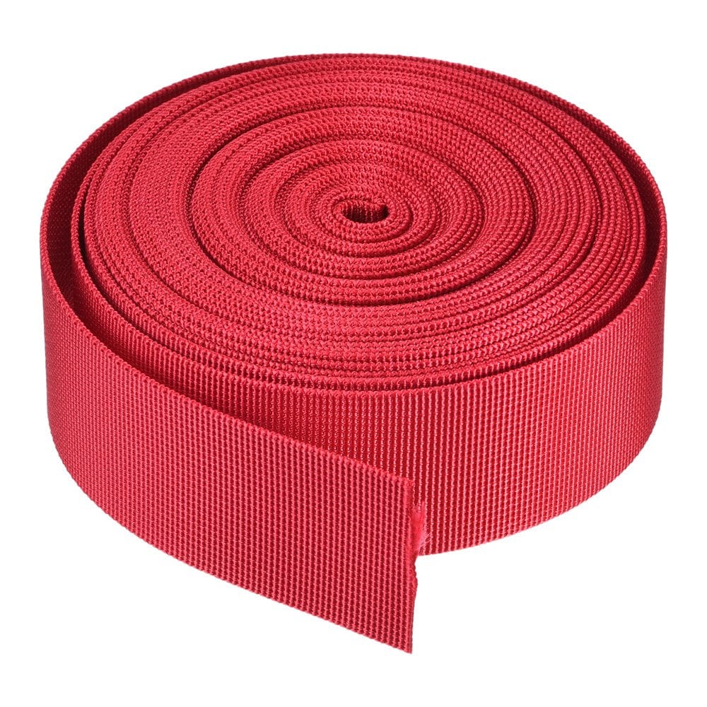 Flat Nylon Webbing Strap 1.5 Inch 10 Yards Dark Blue for Backpack, Luggage-Rack