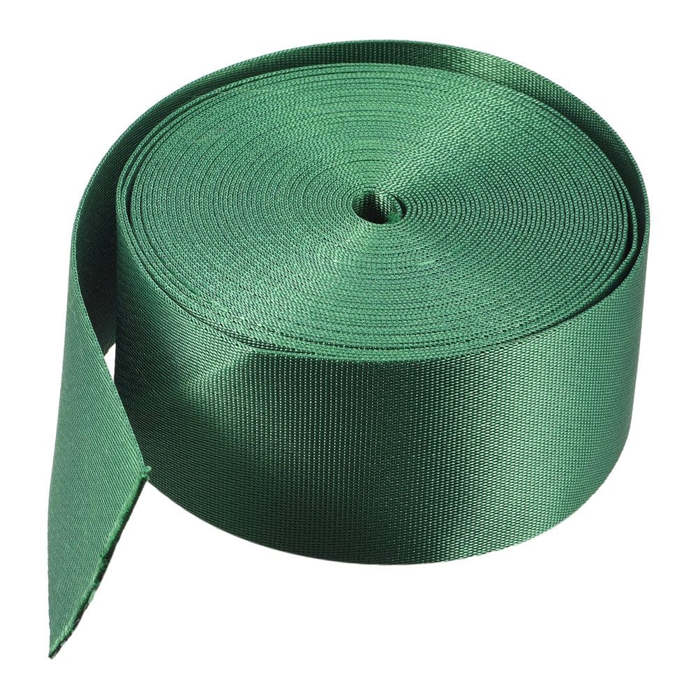 Flat Nylon Webbing Strap 2 Inch 10 Yards Bright Orange for Backpack