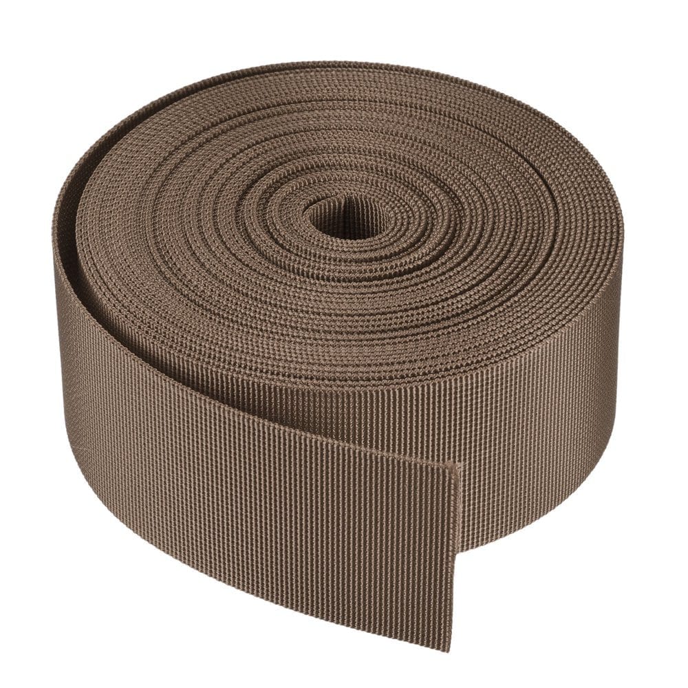 Flat Nylon Webbing Strap 2 Inch 10 Yards Bright Red for Backpack, Luggage-Rack