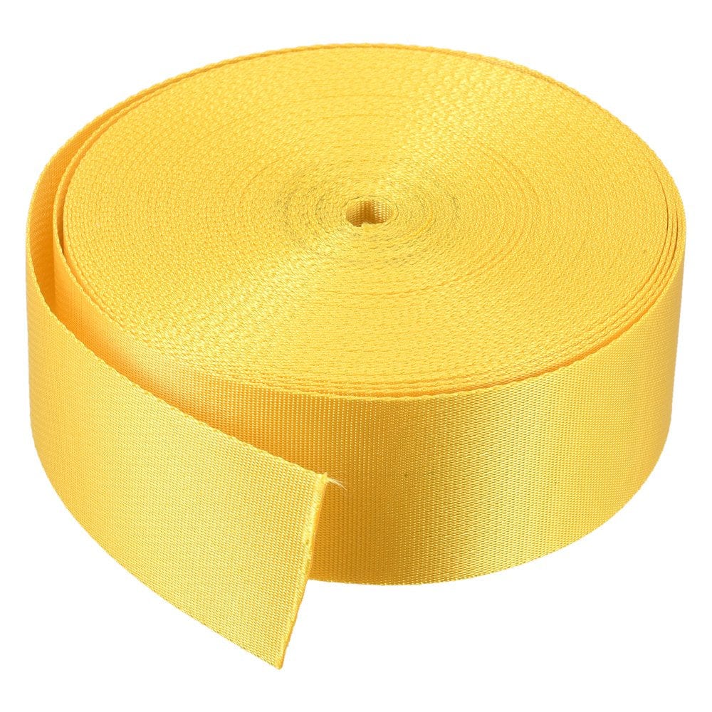 Flat Nylon Webbing Strap 2 Inch 20 Yards Blue for Backpack, Luggage-Rack