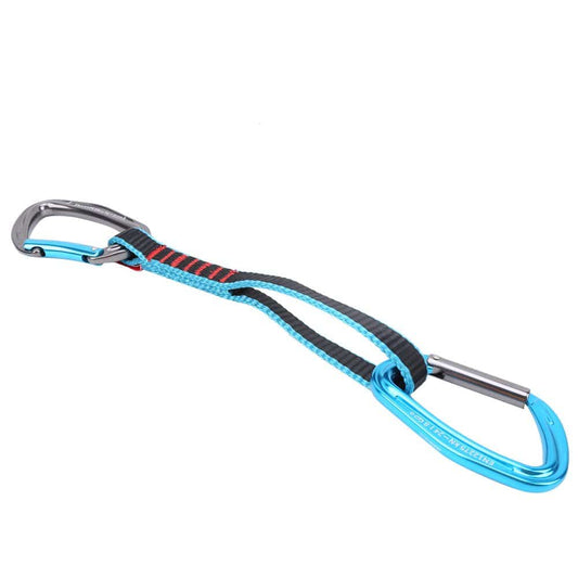Fyydes Camnal 38CM Extenders Straight Bent Carabiner Rock Climbing Quickdraw Sling,Quickdraw Sling,Extender