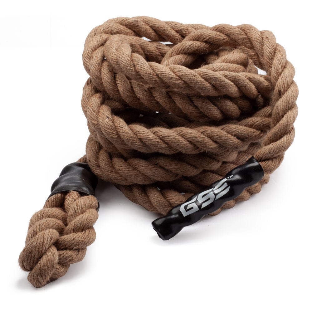 GSE Games & Sports Expert Sisal Gym Fitness Training Battle Climbing Ropes - 30'