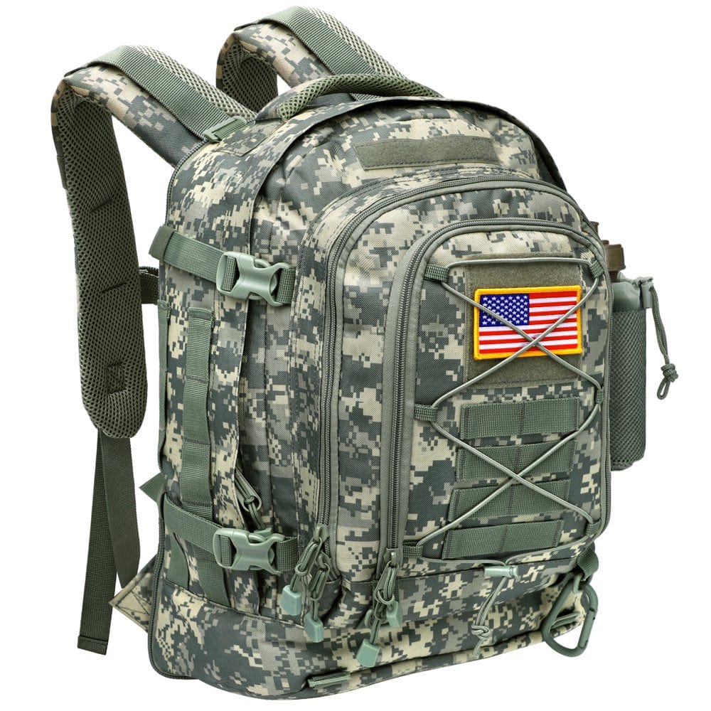 Hommtina 50L Tactical Backpack Assault Pack Hunting Backpacks for Men Women (ACU)