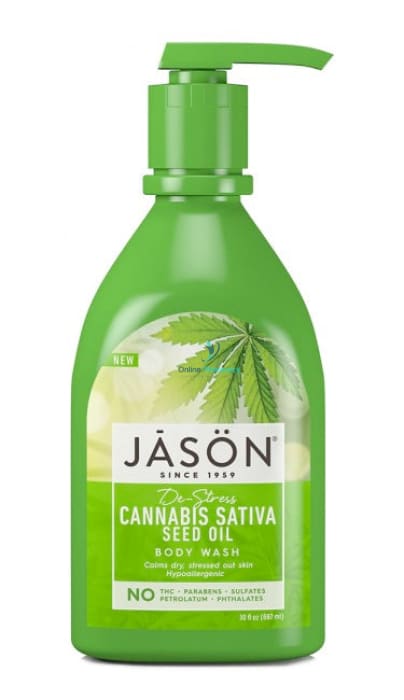 JĀSÖN Cannabis Sativa Seed Oil Body Wash - 887ml