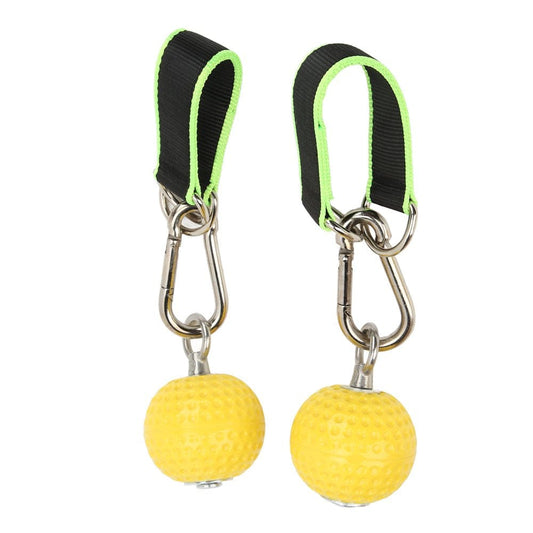 Pull up Hand Grips Ball Arm Training Ball Climbing Pull up Hand Grips Ball Set with Webbing Buckle Fitness Non Slip Arm Strength Training Exercise Ball