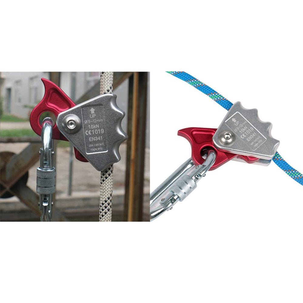 Red Durable Outdoor Climbing Rope Fits 10Mm-13Mm Thickness Rope Orange