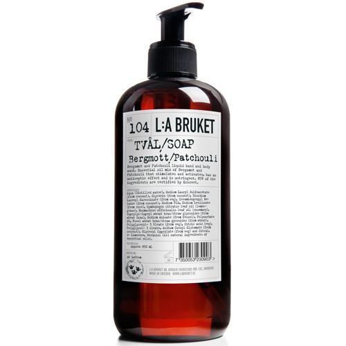 No. 104 Bergamot/Patchouli Hand and Body Wash by L:A Bruket Body Wash L:A Bruket
