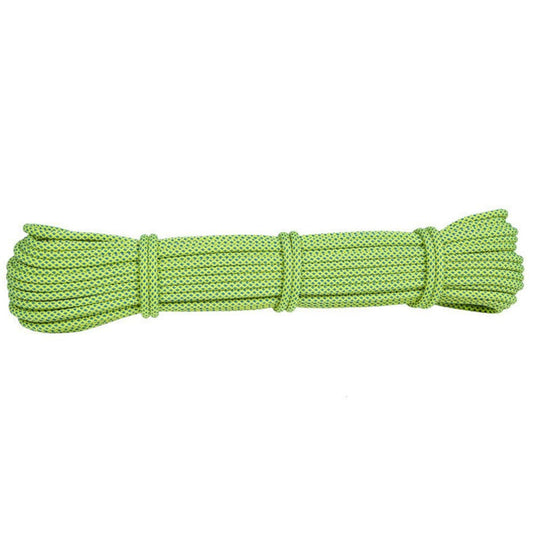 Sunhlx Outdoor Safety Rope High-Strength Low Slip Rate Polyester Climbing 6MM Auxiliary Rope for Survival