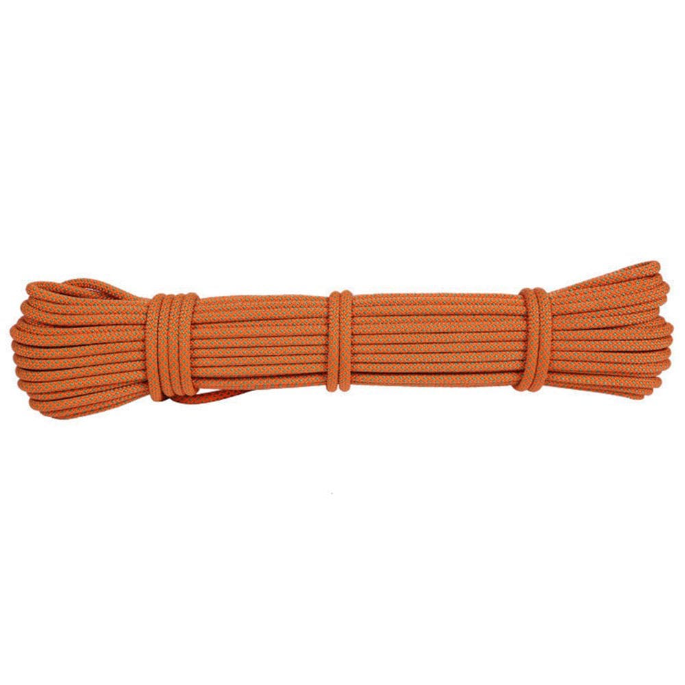 Sunhlx Outdoor Safety Rope High-Strength Low Slip Rate Polyester Climbing 6MM Auxiliary Rope for Survival