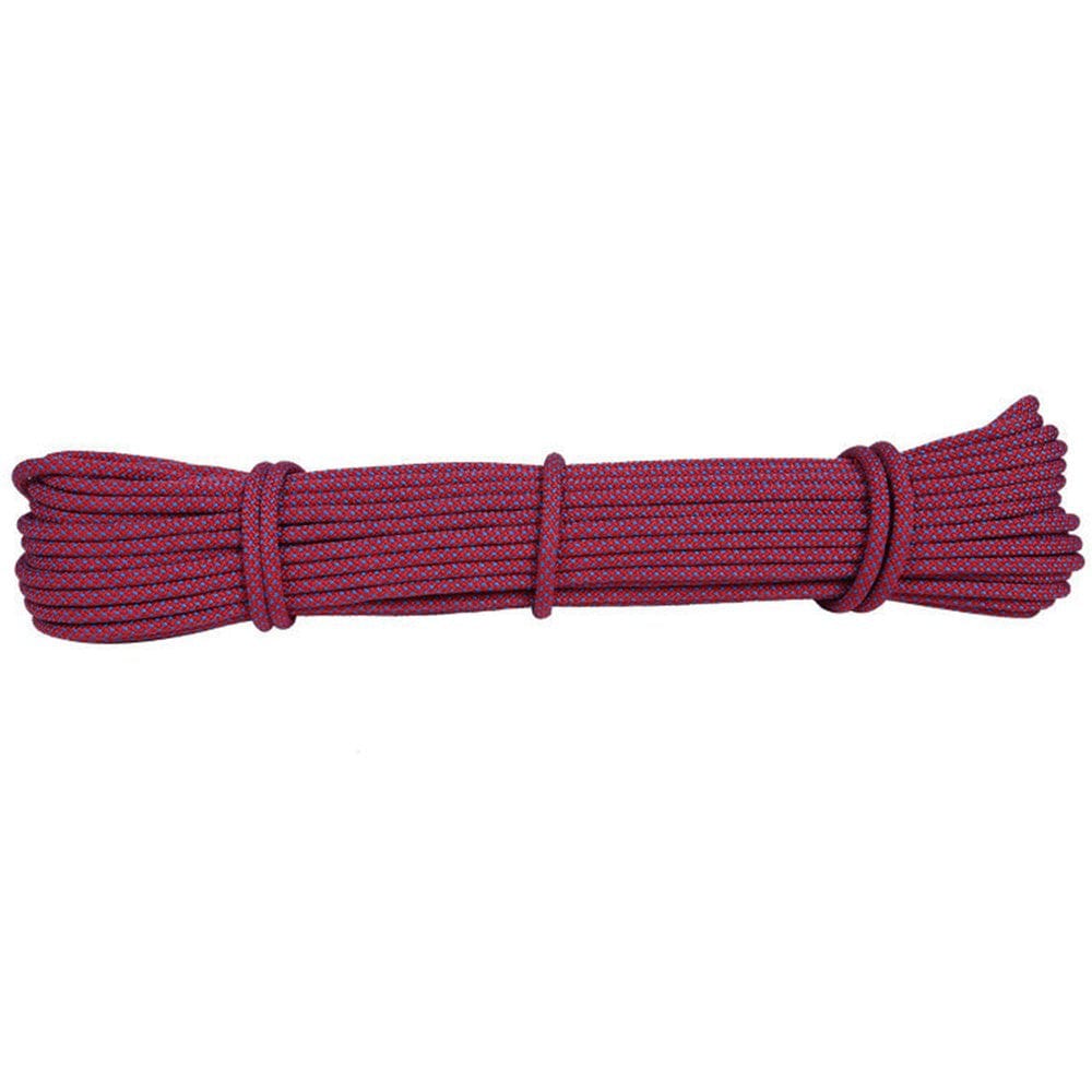 Sunhlx Outdoor Safety Rope High-Strength Low Slip Rate Polyester Climbing 6MM Auxiliary Rope for Survival