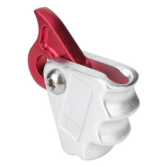 Tebru Climbing Rope Grab, Al-Mg Alloy Climbing Fall Arrester, Rock Climbing Engineering Protection for Rappelling Mountaineering