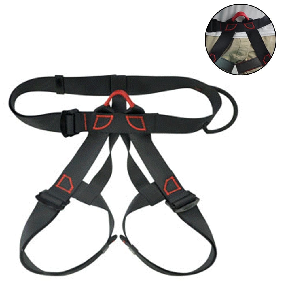 Thicken Climbing Harness, Protect Waist Safety Harness, Wider Half Body Harness for Mountaineering