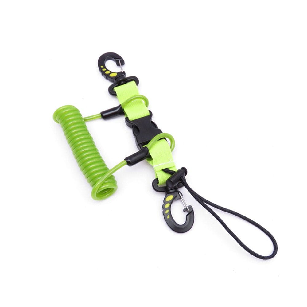 Toma TPU Diving Anti-Lost Lanyard Portable Heavy Duty Quick Release Stainless Steel Buckle Outdoor Sport Freediving Climbing Rope