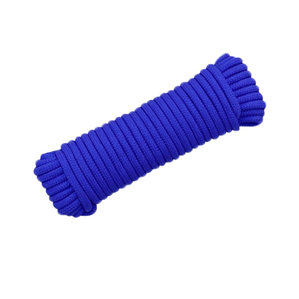 〖Toto〗Climbing Climbing Goods 15M Strong Woven Polypropylene Braided-Poly Rope Cord Yacht Sailing by the 250Kg