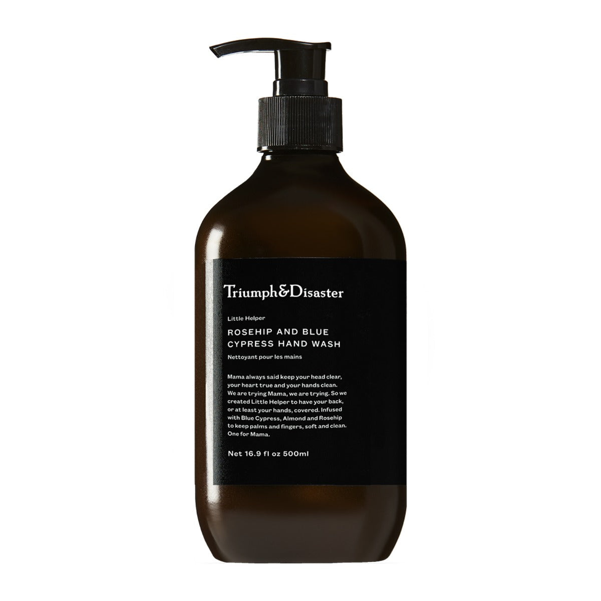 Triumph & Disaster Little Helper Hand Wash: Rosehip and Blue Cypress, 500ml