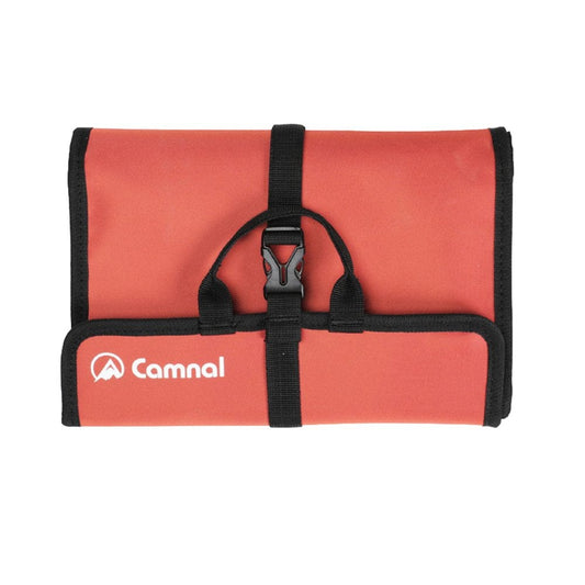 Unbranded Rock Climbing Gear Bag Mountaineering Equipment Bags Convenient Storage Organizer Practical Caving Tool Pouches Gears Container Orange