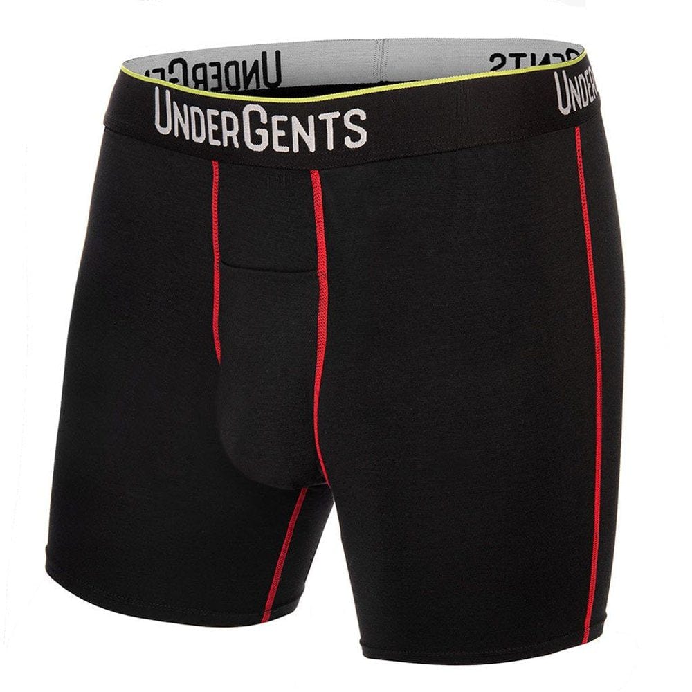 Undergents 6" Men'S Boxer Brief (With Horizontal Fly Front): Ultra-Soft Cooling Comfort Underneath