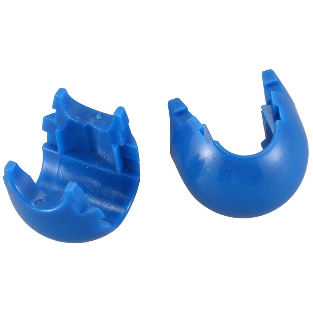 Xtangh 10Pcs Climbing Rope Net Plastic Connector Net Buckle Climbing Accessories for Outdoor Amusement Swing Climbing Rope Parts Blue