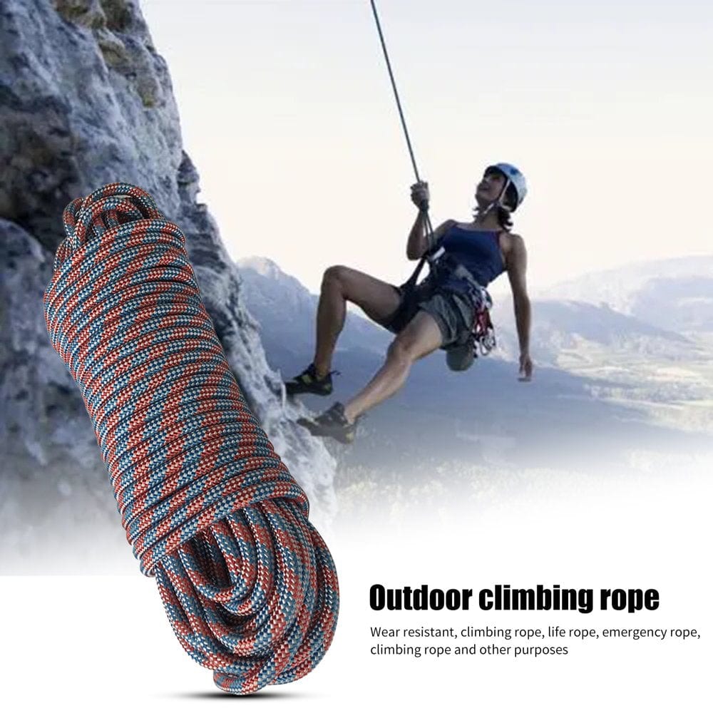 Ybeauty Nylon Survival Rope Anti-Scratch Wear-Resistant High Strength Outdoor Rope for Climbing