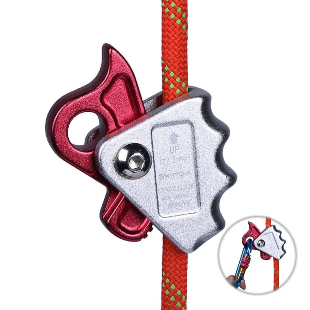 YMH 15KN Rock Climbing Tree Caving Rope Grab Hole Carabiner Safety Equipment Gear