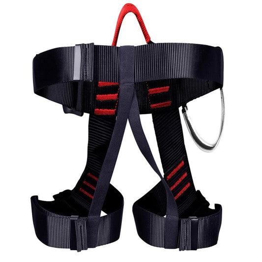 Younar Professional Safety Belt Outdoor Rock Climbing Mountaineering Safety Belt Half Body Protecting Harness Rappel Type Outdoor Downhill Safety Belt Pants Rescue Tools
